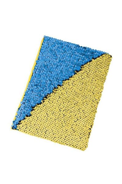Red Apple Souvenir Book Navy Blue Sequin D 362