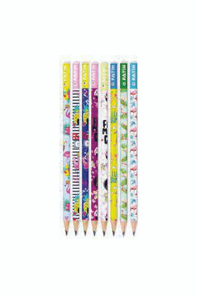 Fatih Pencil Patterned 8 Pieces