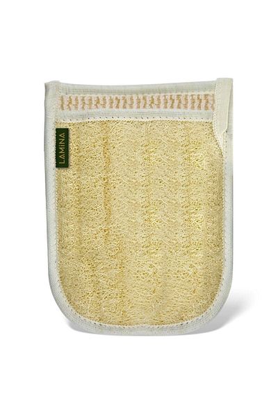 lamina Sided Natural Pumpkin Scrub, Bath Glove, 24 X 17 (Cm)