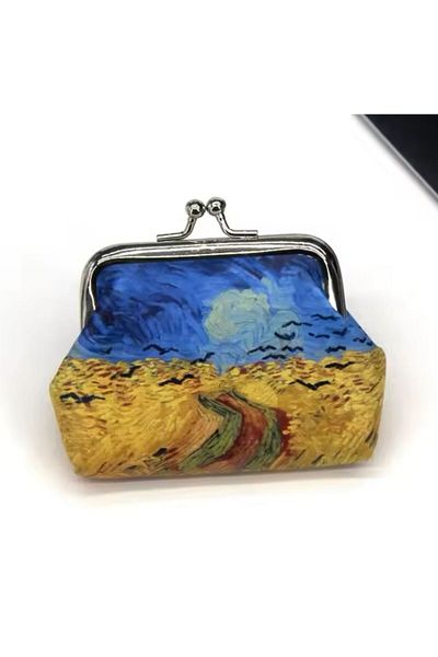 Purple Adv Van Gogh Museum Coin Purse
