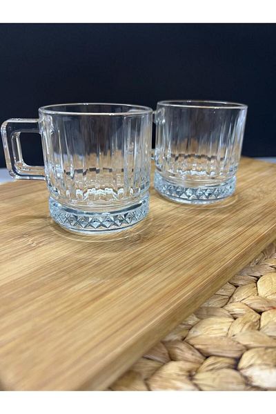 Paşabahçe Elysia 2 Liter Glass-cup with Handle 195cc 55422