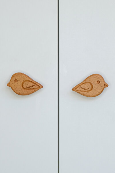 Üreet Wooden Cabinet Drawer Handle Set of 2