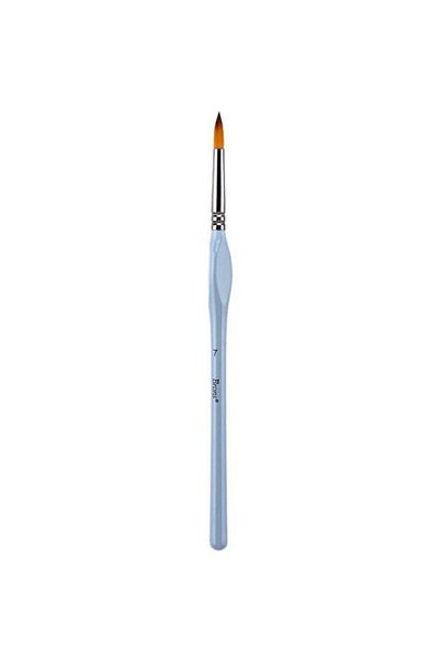 Brons Σειρά 123 Triangle Handle Synthetic Bristle Round Tip Brush No:7