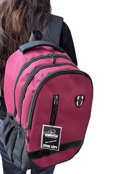 Stok CITY Wide Soft Back Support High School Middle School Primary School Large Daily Unisex Schoolbag 48*32*25