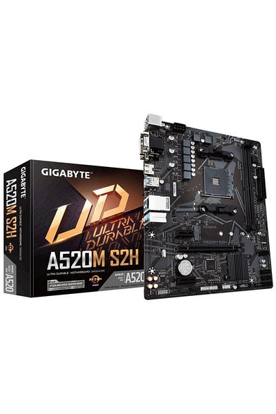 Gigabyte Ga-a520m-s2h: اللوحة الأم AMD A520 DDR4 المقبس Am4 Matx