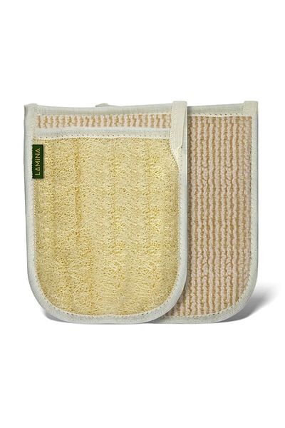 lamina Sided Natural Pumpkin Scrub, Bath Glove, 24 X 17 (Cm)