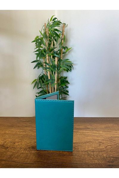 EFE DERİ Leather Stitched All Passports Compatible Passport Cover Passport Holder