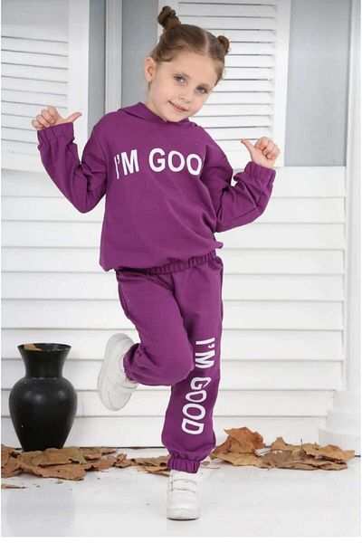 Sellfie Kids I'm Good Printed Tracksuit Set