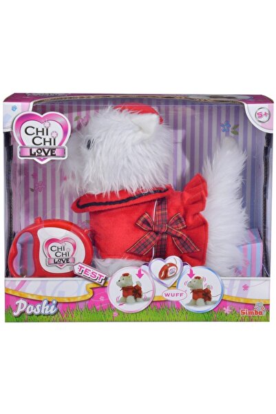 Simba Chi Chi Love Poshi Etkileşimli Işlev Köpek Havluyor Yürüyor