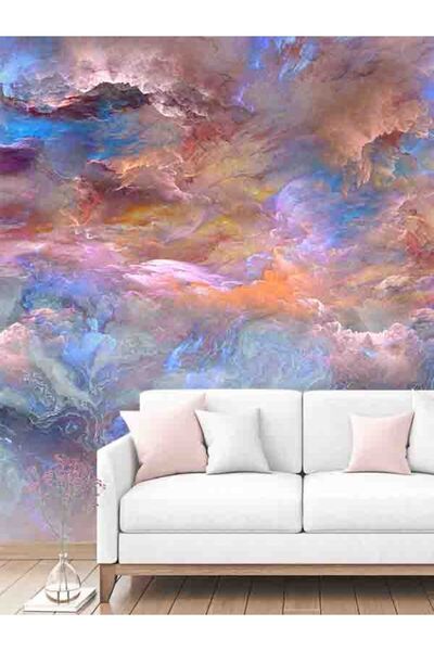 dreamwall Mermer Desenli Silinebilir Sağlık Dostu Tekstil Duvar Kağıdı