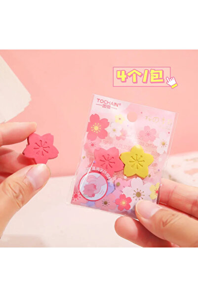 Polin Garden Mini 4-piece Eraser Set