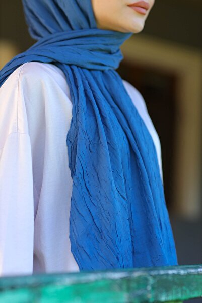 shalby Σάλι Bamboo Crash Indigo