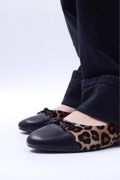 Sister in Love Balerini cu model leopard Abelia