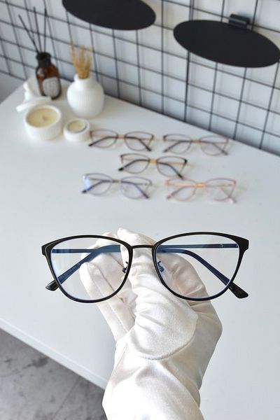 LOOKUP Blue Light Protection Glasses - Screw Glasses, Changeable Optical, Anti Blue Light Screen