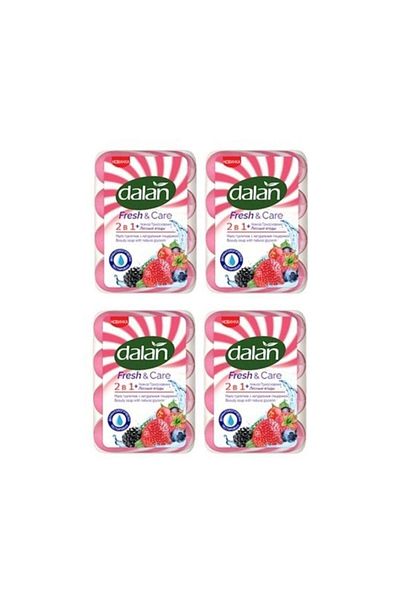 Dalan Beauty Soap Fresh Care Forest Fruits 4 X 90ml X 4 Pack