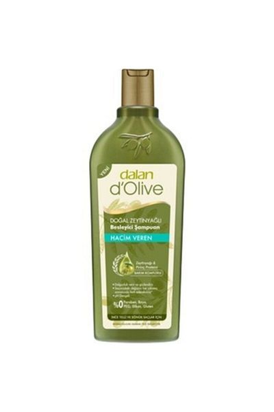 Dalan 400 ml Natural Shampoo with Olive Oil - 2 Pieces