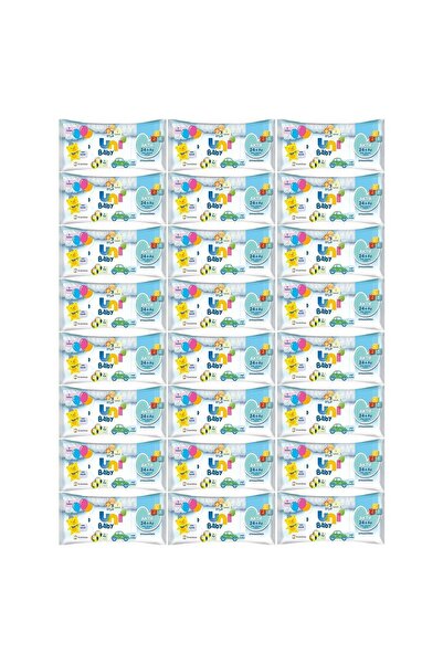 Uni Baby Aktif Oyna Öğren Islak Mendil 24lü Paket 52x24 (1248 Yaprak)