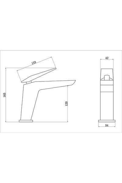 FLEKO Yapımagazam - New MUSTANG Chrome Sink Faucet