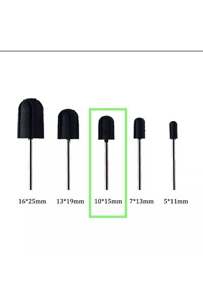 Beauty Box 1 Piece 10*15mm Mandrel Rasp Machine Rasp Tip Nail Care Foot Rasp