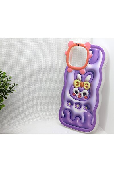 Tezcan Aksesuar İPHONE 13 PROMAX Uyumlu Desenli Darbeye Karşı Dayanıklı Kenarları Şekilli Telefon Kılıfı