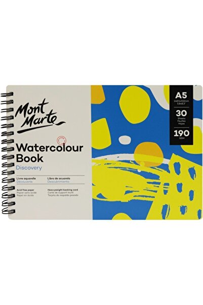 Mont Marte MM Suluboya Kitabı Discovery 190gr A5
