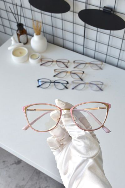 LOOKUP Blue Light Protection Glasses - Screw Glasses, Changeable Optical, Anti Blue Light Screen