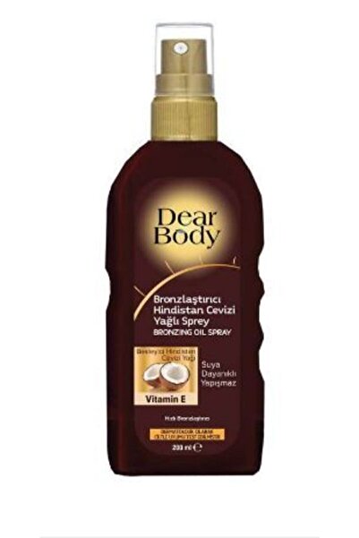 dear body Bronzlaştırıcı Yağ 200 Ml Bronzlaştırıcı Yağ 200 Ml
