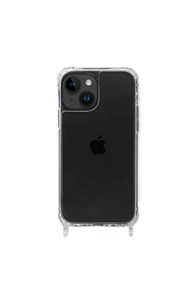 Happy-Nes İphone 12 Telefon Kılıfı Şeffaf