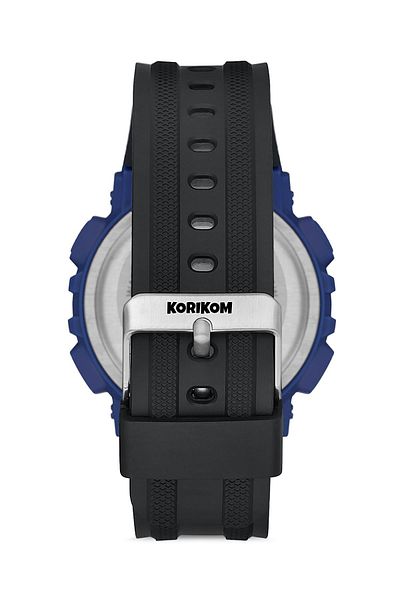 Korikom Waterproof Digital Wristwatch for Adventurous Children: Alarm, Calendar, Stopwatch and LED Light!