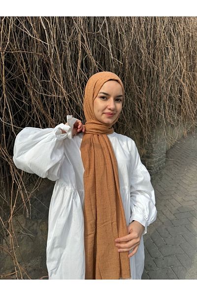 shalby Μπαμπού Crash Hijab Shawl - Μαύρισμα