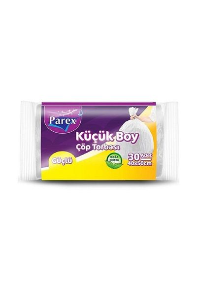 Parex 30Pcs 40X50 cm Strong Garbage Bags - Small Size X 15 Packs