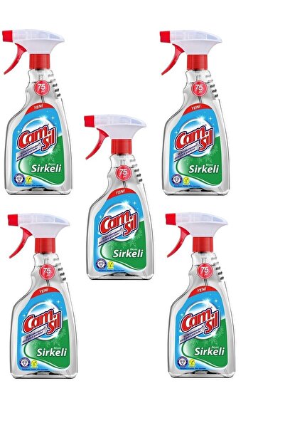 CAMSİL Sprey Beyaz Sirkeli 500 ml X 5