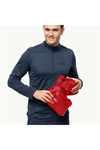 Jack Wolfskin Pack & Go Down Erkek Ceket 1205933-2206 Adrenaline Red