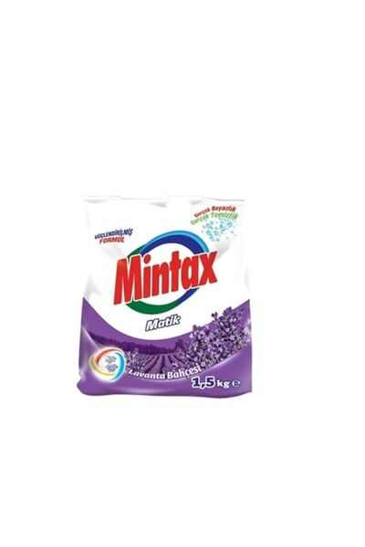 Mintax Toz Çamaşır Deterjanı Lavanta Bahçesi 1.5 Kg