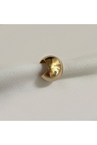 Okko Store Bombeli Kalın Halkalı Kıkırdak Küpe