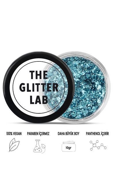 The Glitter Lab Gel Shiny Glitter - Luscious