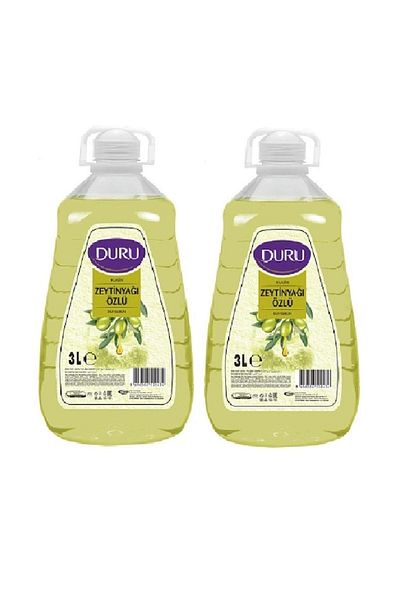 Duru Natural Olive Olive Oil Liquid Soap 3 Lt X 2 Pieces