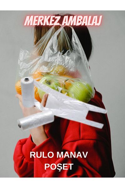 NAKSAN Large Size 27X49 Roll Bag - Flowerpot, Monopoly and Fridge Fruit Vegetable Greenery