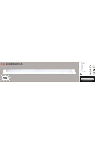 Cata Ct-2475 40w Led Bant Armatür Beyaz