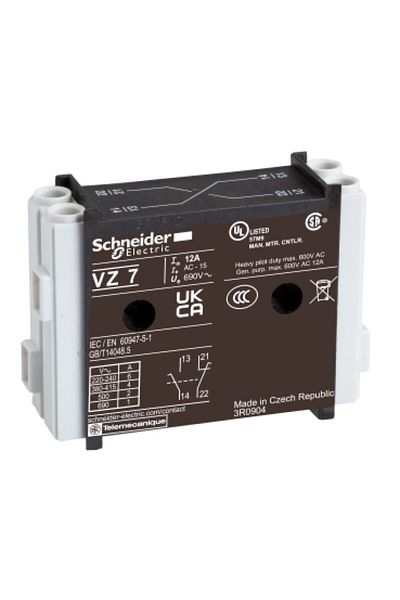 Schneider Electric Schneider Vz7 Early Cut/off Auxiliary Contact Block