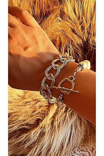 by özllem Dizayn özel tasarım İnci Bileklik Set