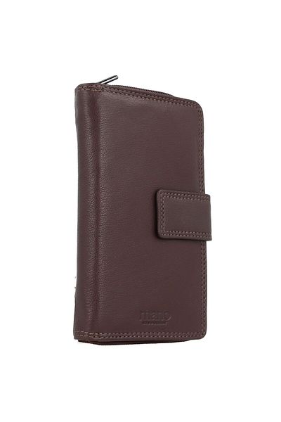 MANO Donna Giulia Geldbörse Leder 10,5 cm