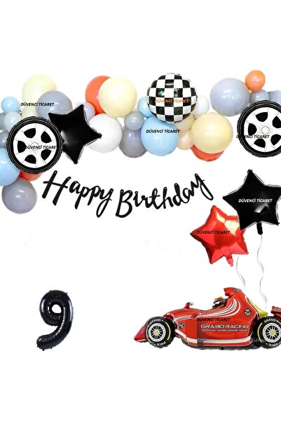 DÜVENCİ TİCARET YARIŞ ARABALI YAŞ BALON KONSEPT
