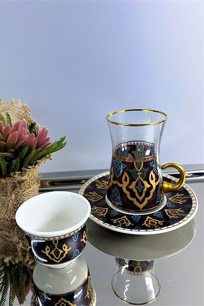 DECOSTYLE 18 Piece Tea and Mirra Set