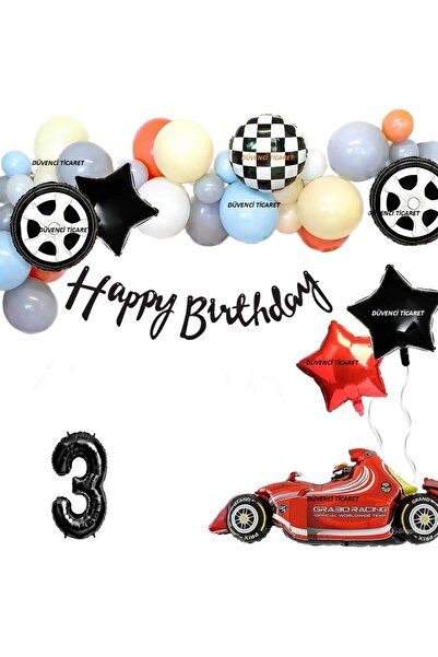 DÜVENCİ TİCARET YARIŞ ARABALI YAŞ BALON KONSEPT