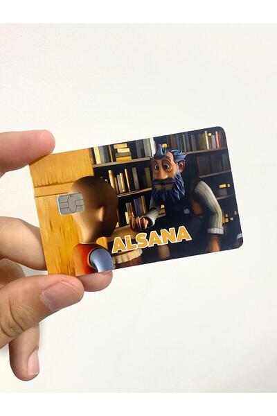 Ludios Keloğlan Bilgecan Dede ''Alsana'' Kredi Kartı, Akbil Ve Kart Kaplama S...