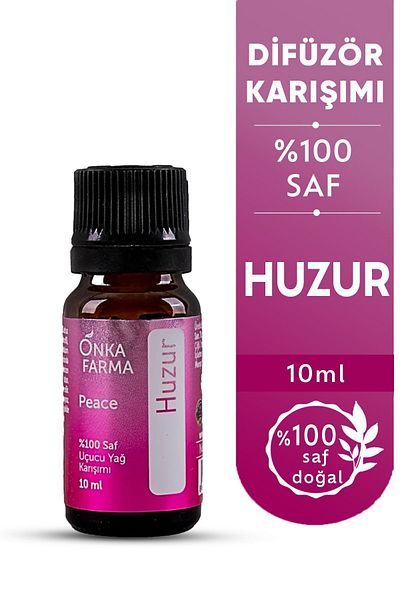 OnkaFarma Onka Farma Peace Essential Oil - 100% Natural and Pure Aromatherapy, Censer - 10 ml