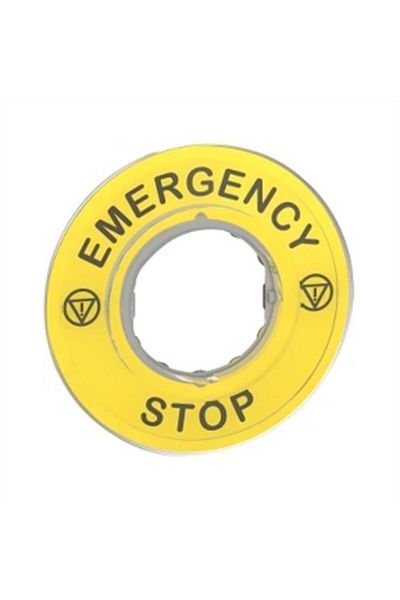 Schneider Electric Schneider Zby9320 60 Mm - Emergency Stop Label