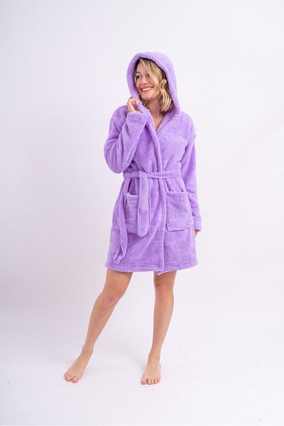 Sweets Collection Rochie Welsoft Plush Liliac pentru femei