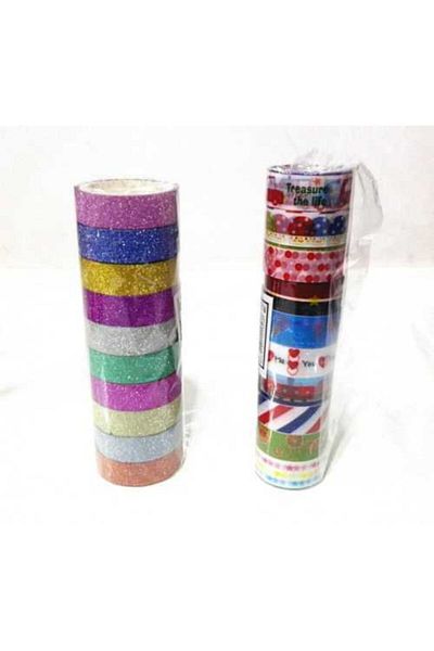 Südor Glitter Tape + Patterned Tape Set